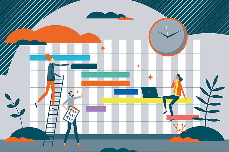 Leistungsplanung in STEPS - ERP Software