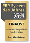 Finalist - ERP-System des Jahres 2023